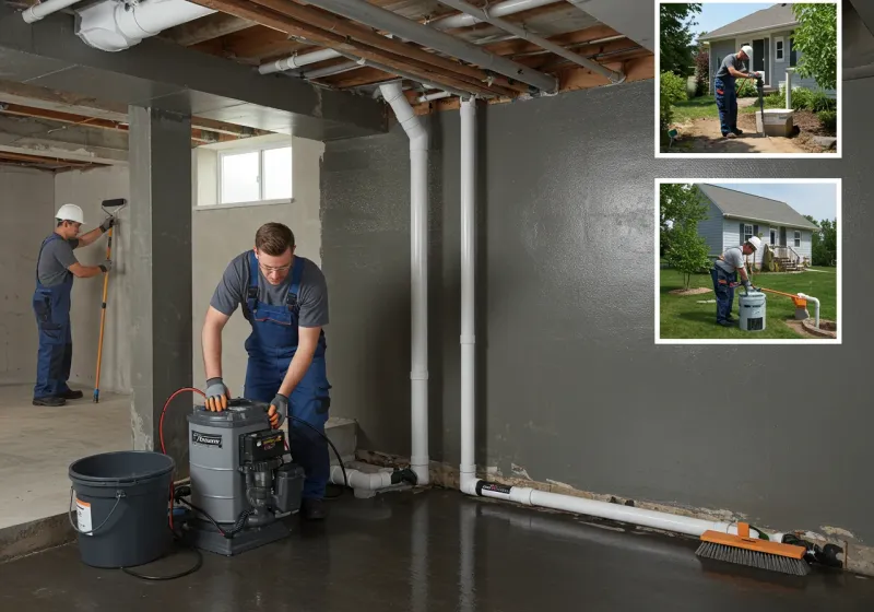 Basement Waterproofing and Flood Prevention process in Wallace, NC